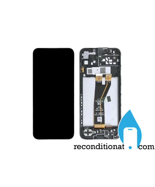 ecran-display-samsung-a14-4g-a145f-service-pack-cu-rama-negru-601720